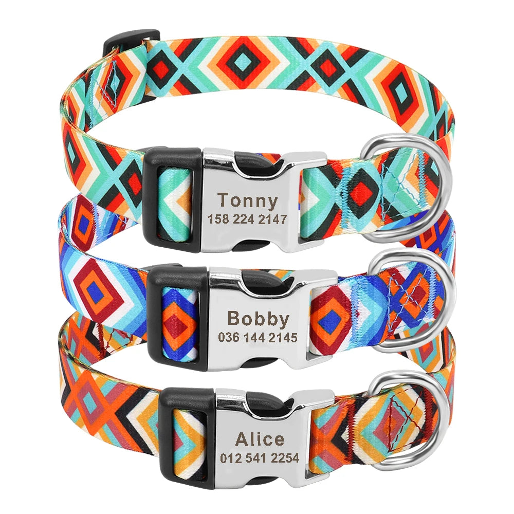 COLLIER CHIEN PERSONNALISÉ – SÉCURITÉ & STYLE SUR MESURE