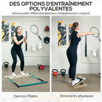 KIT BARRE PILATES AVEC BANDES – HOME GYM COMPLET & TONIFICATION
