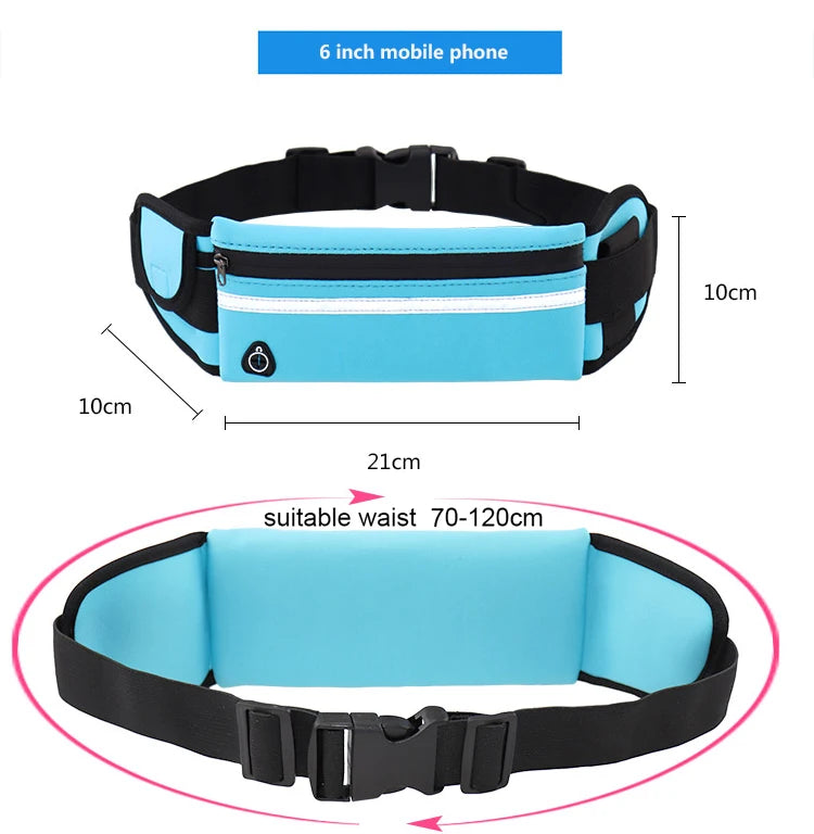 SAC BANANE SPORT – COURIR LIBREMENT, SANS ENCOMBREMENT