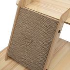 CosmoLuxe – L’arbre à chat en bois design aux airs de station spatiale 140 cm