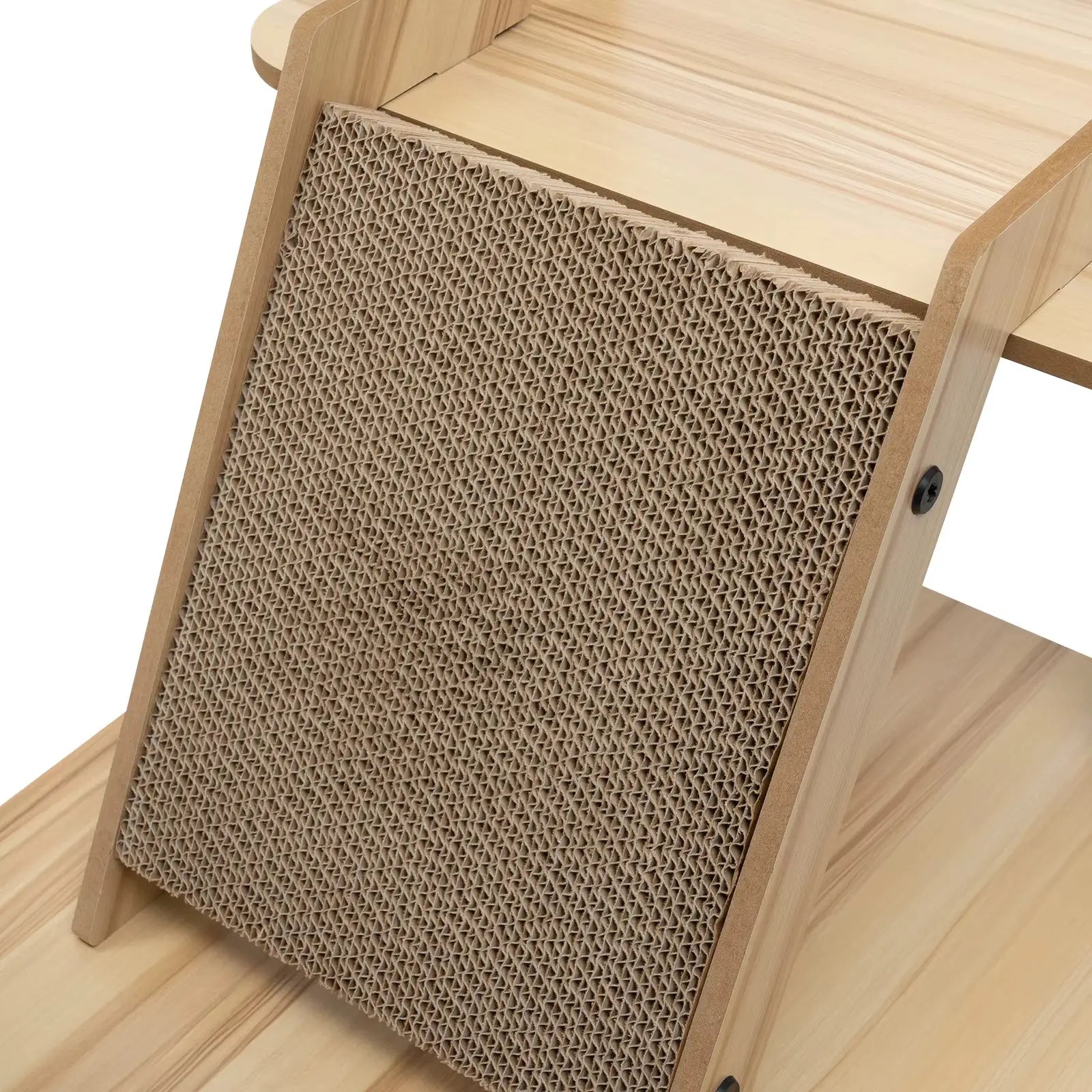 CosmoLuxe – L’arbre à chat en bois design aux airs de station spatiale 140 cm