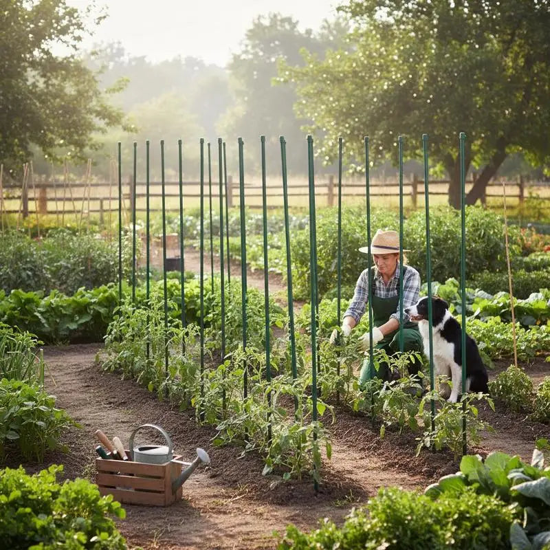 TUTEURS DE JARDIN MÉTAL – SOUTIEN, STABILITÉ & CROISSANCE OPTIMALE