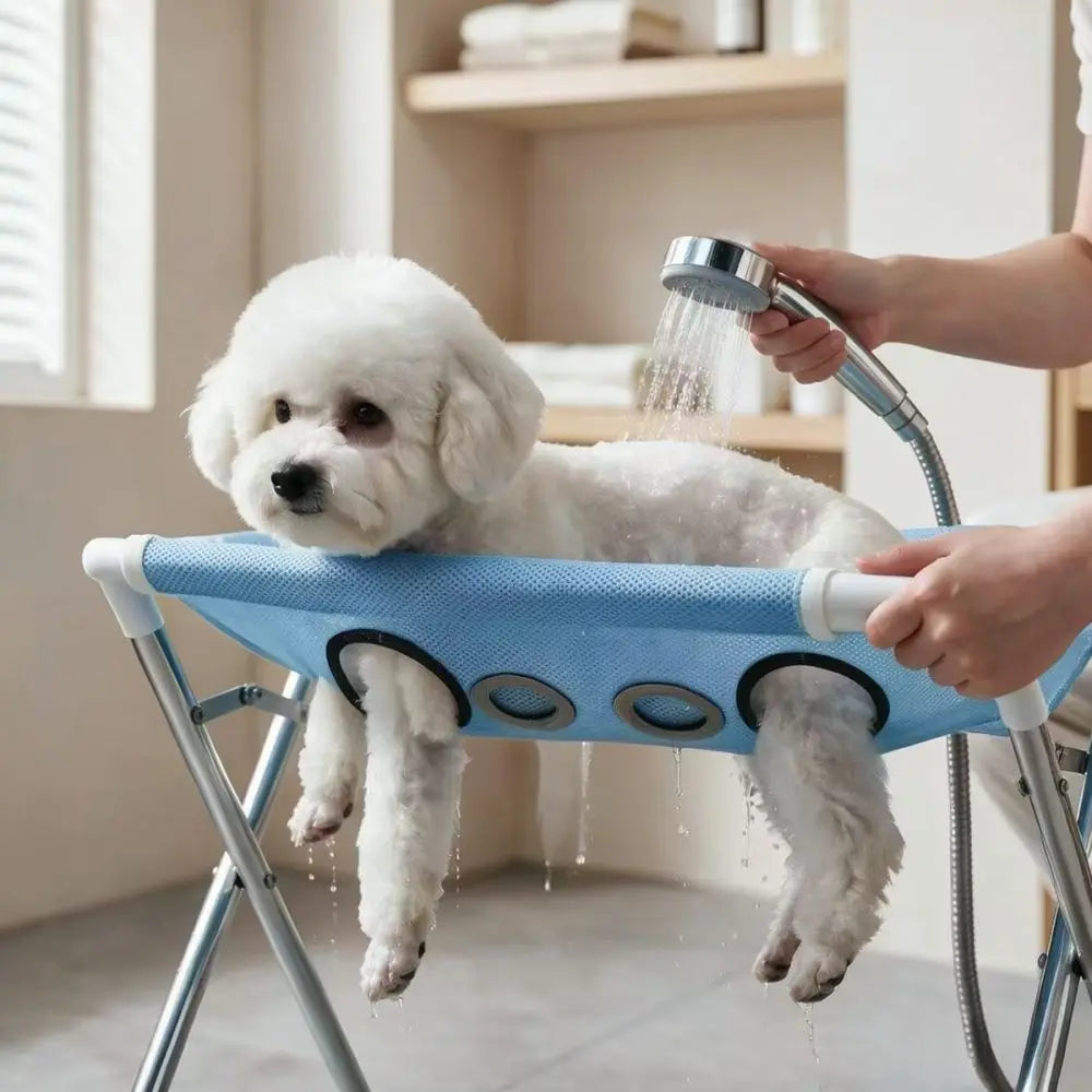 Hamac de toilettage anti griffure et morsure pour chat et chien –  coupe des griffes et soins