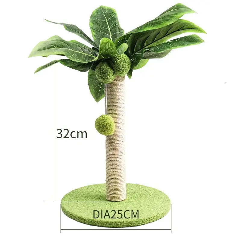 PALMÉA – LE GRIFFOIR À CHAT DESIGN QUI TRANSFORME VOTRE INTÉRIEUR 32 CM