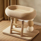 ARBRE À CHAT COMPACT AVEC GRIFFOIR ET PLATEFORMES