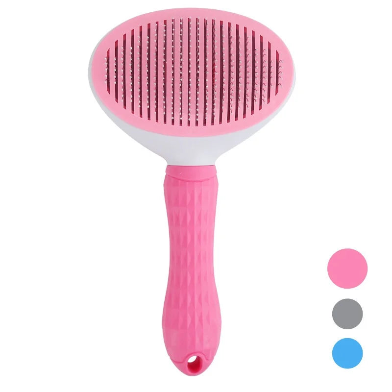 BROSSE AUTONETTOYANTE POUR ANIMAUX – TOILETTAGE FACILE & SANS EFFORT