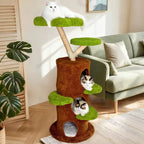 Floréa canopy – Arbre à chat design végétal en bois massif 148 cm