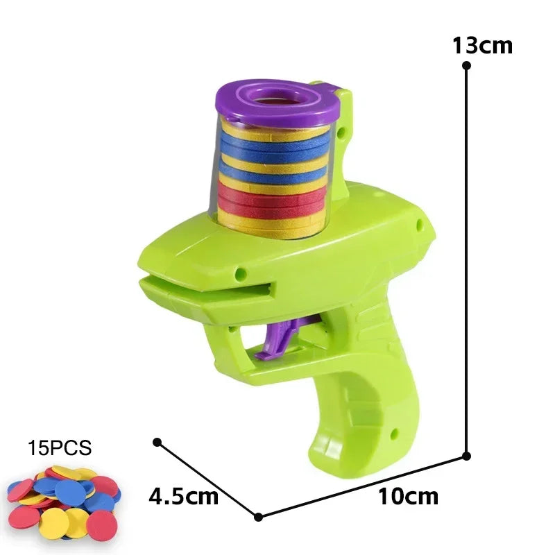 PISTOLET LANCE-DISQUES MOUSSE POUR CHAT – CHASSE, EXERCICE & DIVERTISSEMENT