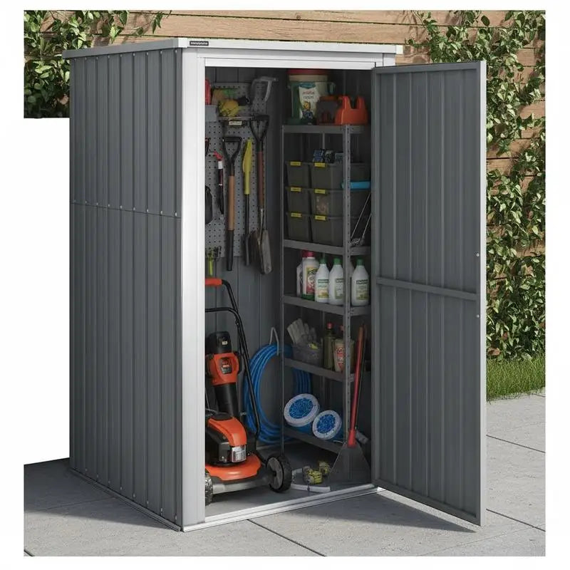 ABRI DE JARDIN EN MÉTAL – RANGEMENT, PROTECTION & ORGANISATION