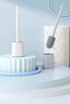 BROSSE WC FLEXIBLE EN SILICONE MURALE – HYGIÈNE PARFAITE & NETTOYAGE SANS EFFORT