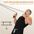 STATION DE TRACTION MULTIFONCTION – MUSCULATION COMPLÈTE & HOME GYM