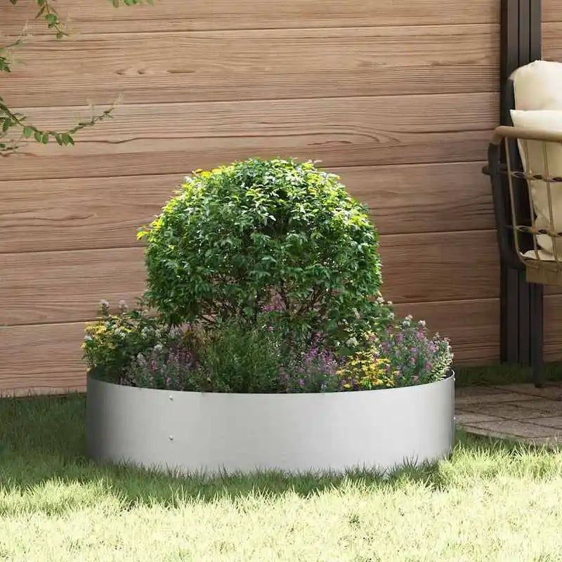 ANNEAU DE PLANTATION EN ACIER GALVANISÉ – BORDURE MODERNE & JARDIN ÉLÉGANT