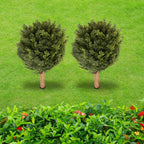 CYPRÈS ARTIFICIELS 2 PCS – DÉCORATION ÉLÉGANTE & SANS ENTRETIEN