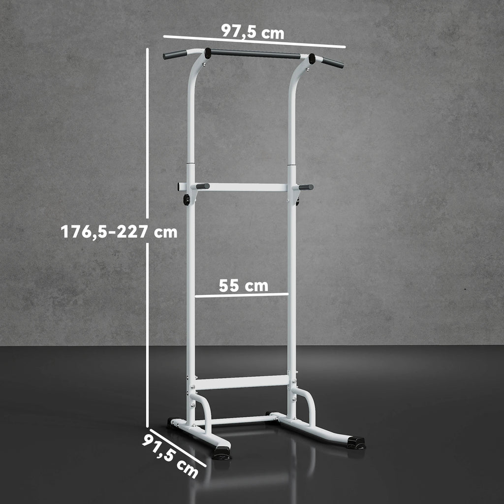 STATION TRACTIONS & DIPS – MUSCULATION COMPLÈTE À DOMICILE