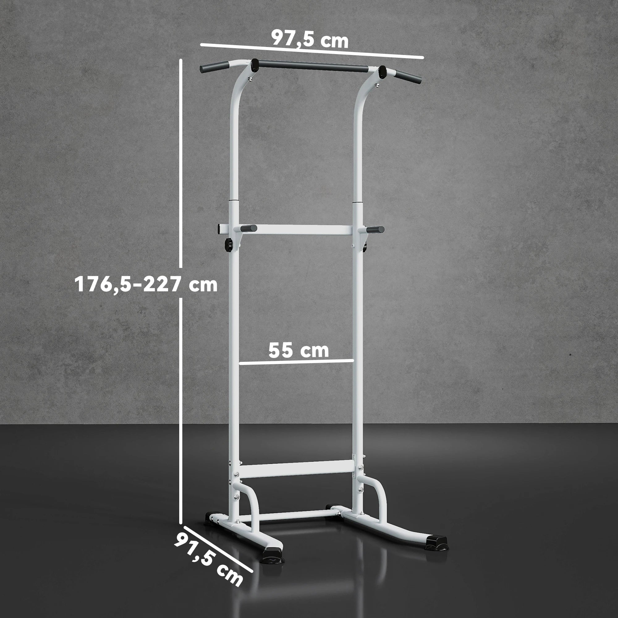 STATION TRACTIONS & DIPS – MUSCULATION COMPLÈTE À DOMICILE