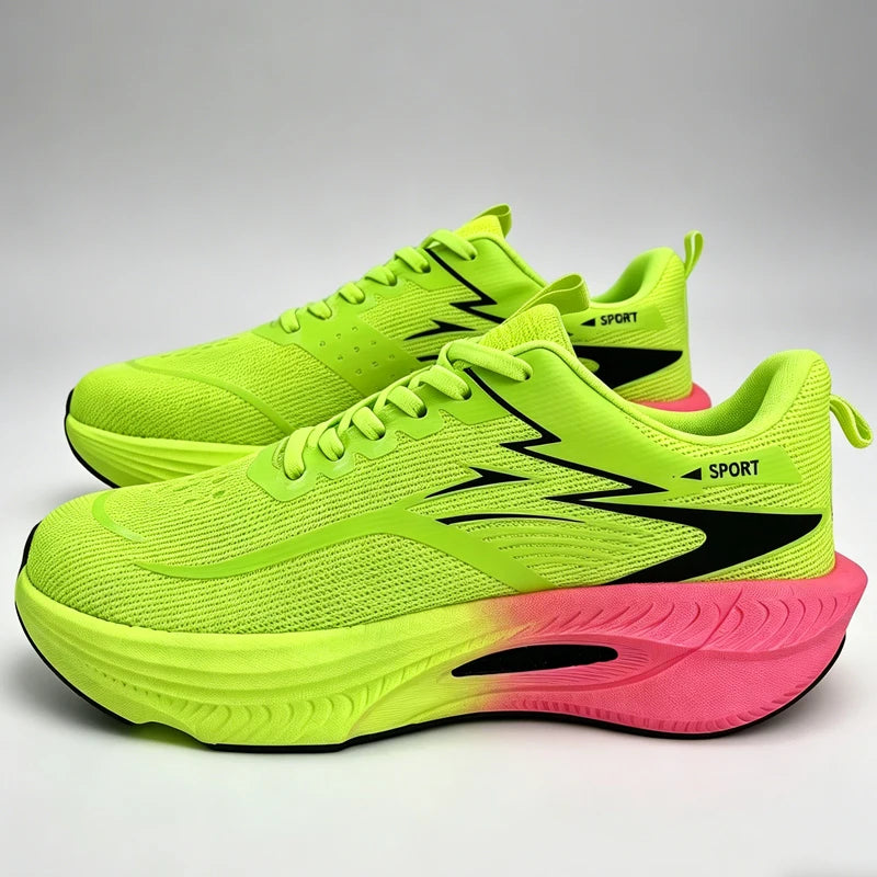 CHAUSSURES DE RUNNING SUR ROUTE A PLAQUE CARBONE (UNE PAIRE DE SEMELLE CONFORT OFFERTE) – VITESSE, CONFORT & PERFORMANCE