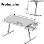 TABLE ORDINATEUR PLIABLE RÉGLABLE – CONFORT, PRATICITÉ & POLYVALENCE