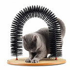 ARCHE DE TOILETTAGE POUR CHAT – MASSAGE, GRIFFADES & ANTI-ENNUI
