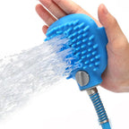 BROSSE DE DOUCHE 2 EN 1 POUR ANIMAUX – LAVAGE, MASSAGE & TOILETTAGE FACILITÉ
