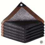 VOILE D’OMBRAGE NOIRE EN MAILLE 6x3M – PROTECTION SOLAIRE & AÉRATION OPTIMALE