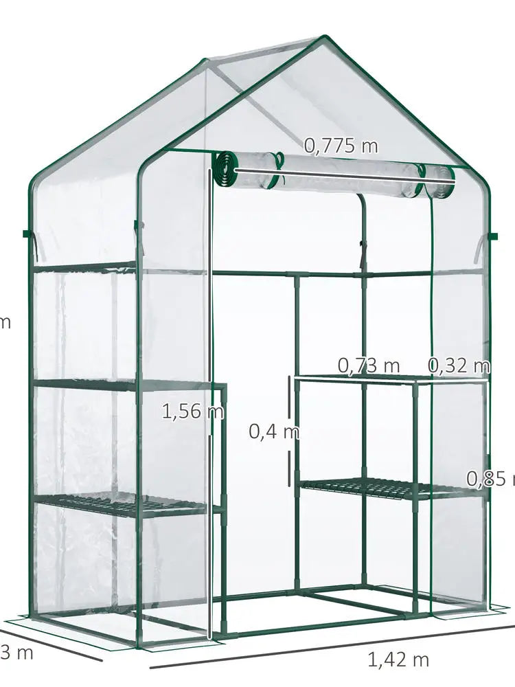 MINI SERRE DE JARDIN – PROTECTION, CROISSANCE & CULTURE OPTIMALE