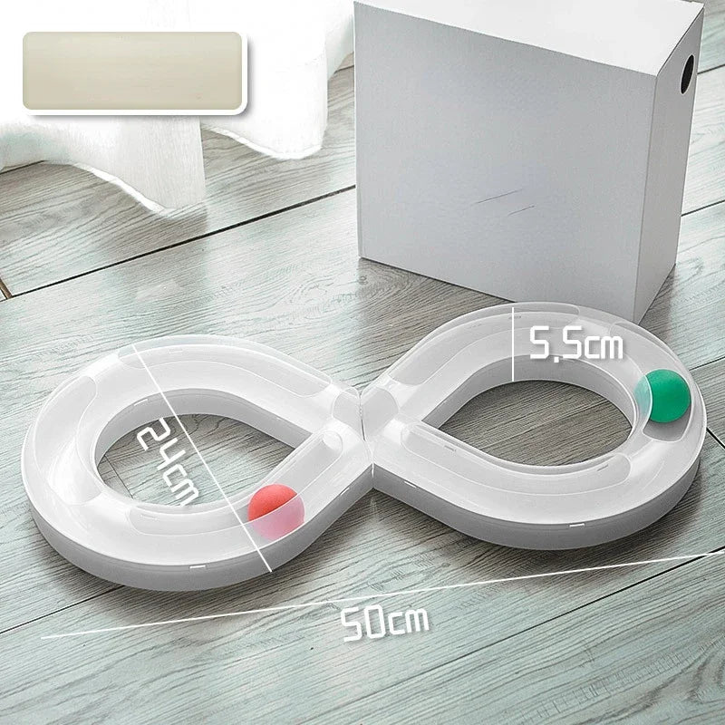 JOUET INTERACTIF AVEC BALLES POUR CHAT