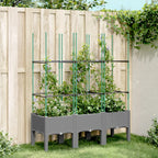JARDINIÈRE AVEC TREILLIS – ÉLÉGANCE, CULTURE & GAIN DE PLACE