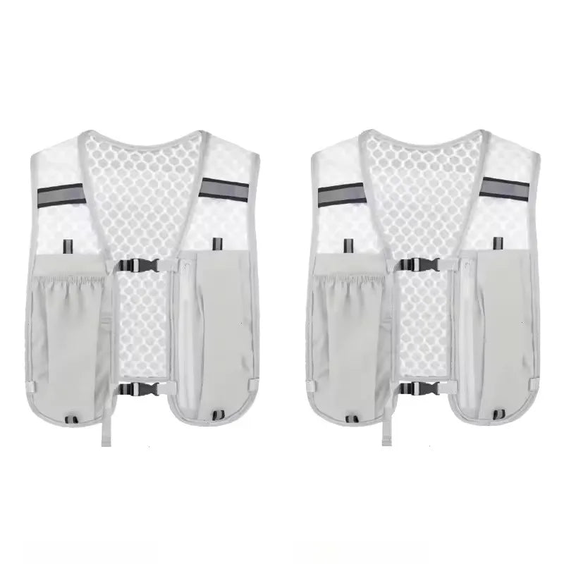 GILET D’HYDRATATION SPORT – LÉGER, RESPIRANT & ULTRA PRATIQUE