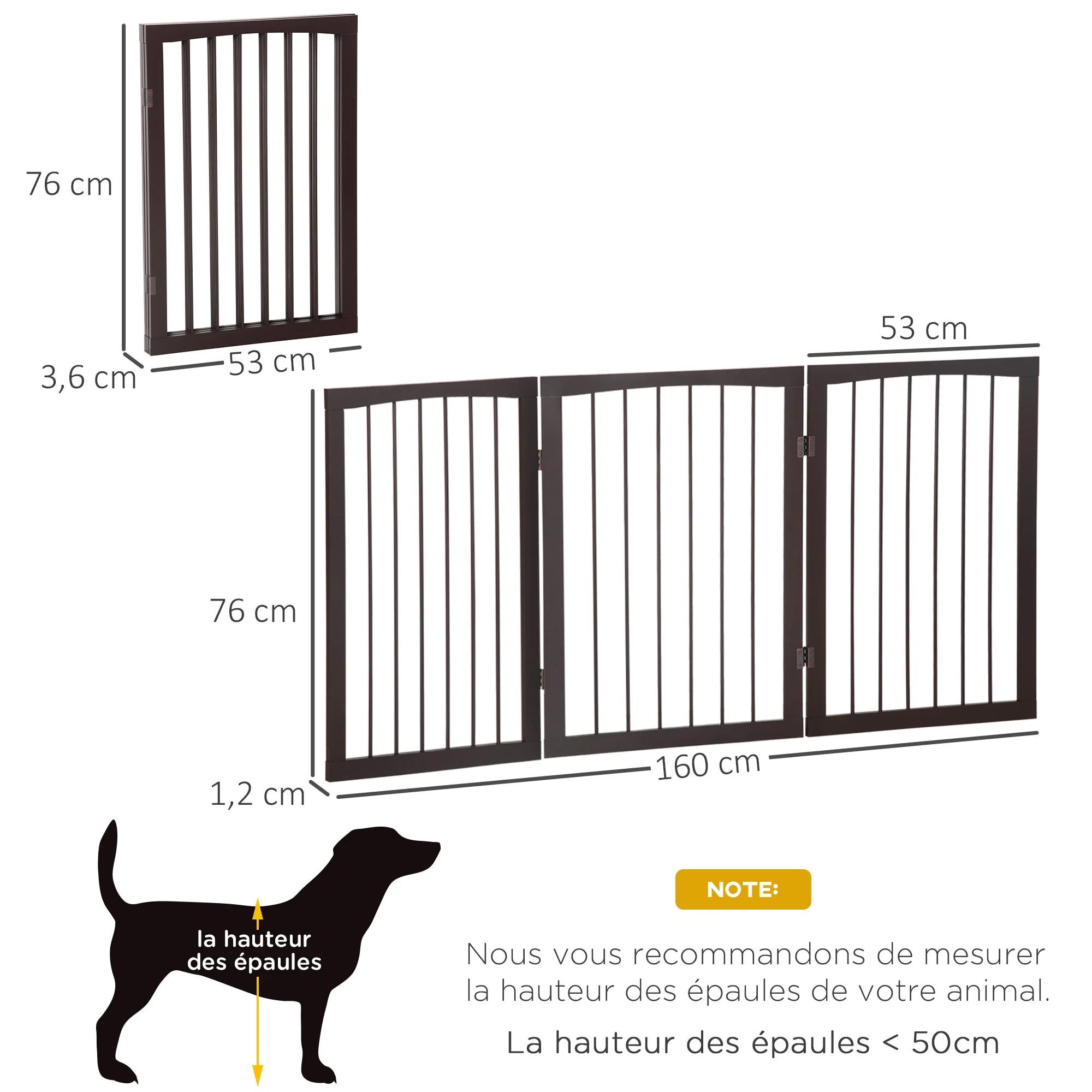 BARRIÈRE PLIABLE POUR ANIMAUX – SÉCURITÉ, CONTRÔLE & ÉLÉGANCE