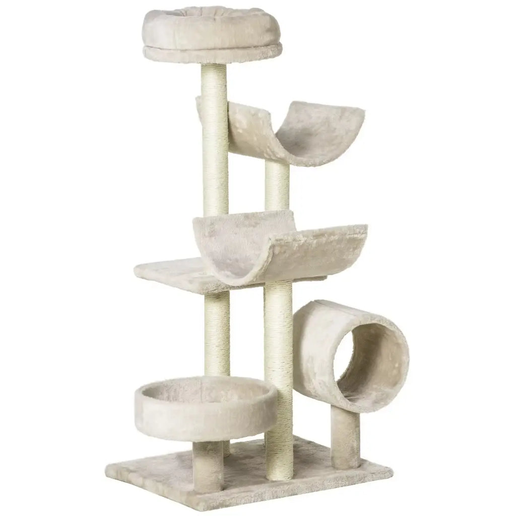 VelourPlay – L’arbre à chat chic et ludique 105 cm