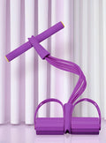 ÉLASTIQUE PÉDALIER 6 TUBES – ABDOS, JAMBES & FITNESS COMPLET