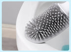BROSSE WC FLEXIBLE EN SILICONE MURALE – HYGIÈNE PARFAITE & NETTOYAGE SANS EFFORT
