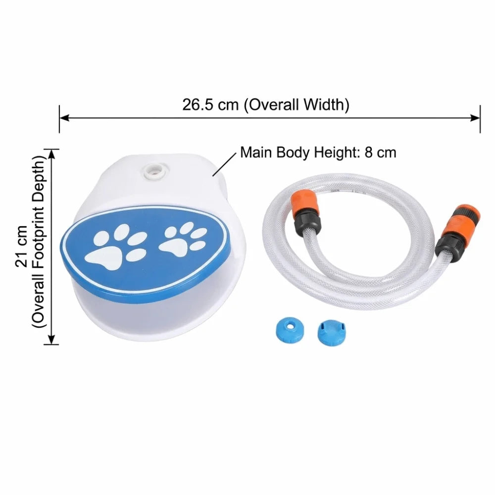 FONTAINE À EAU À PÉDALE POUR CHIEN – EAU FRAÎCHE, AUTONOMIE & HYDRATATION