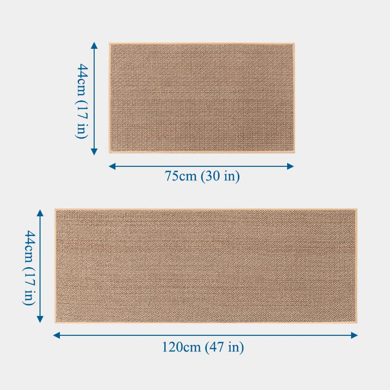 TAPIS DE CUISINE ANTIDÉRAPANT EN JUTE – ABSORBANT, LAVABLE & ULTRA PRATIQUE