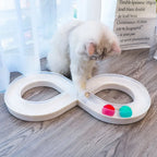 JOUET INTERACTIF AVEC BALLES POUR CHAT