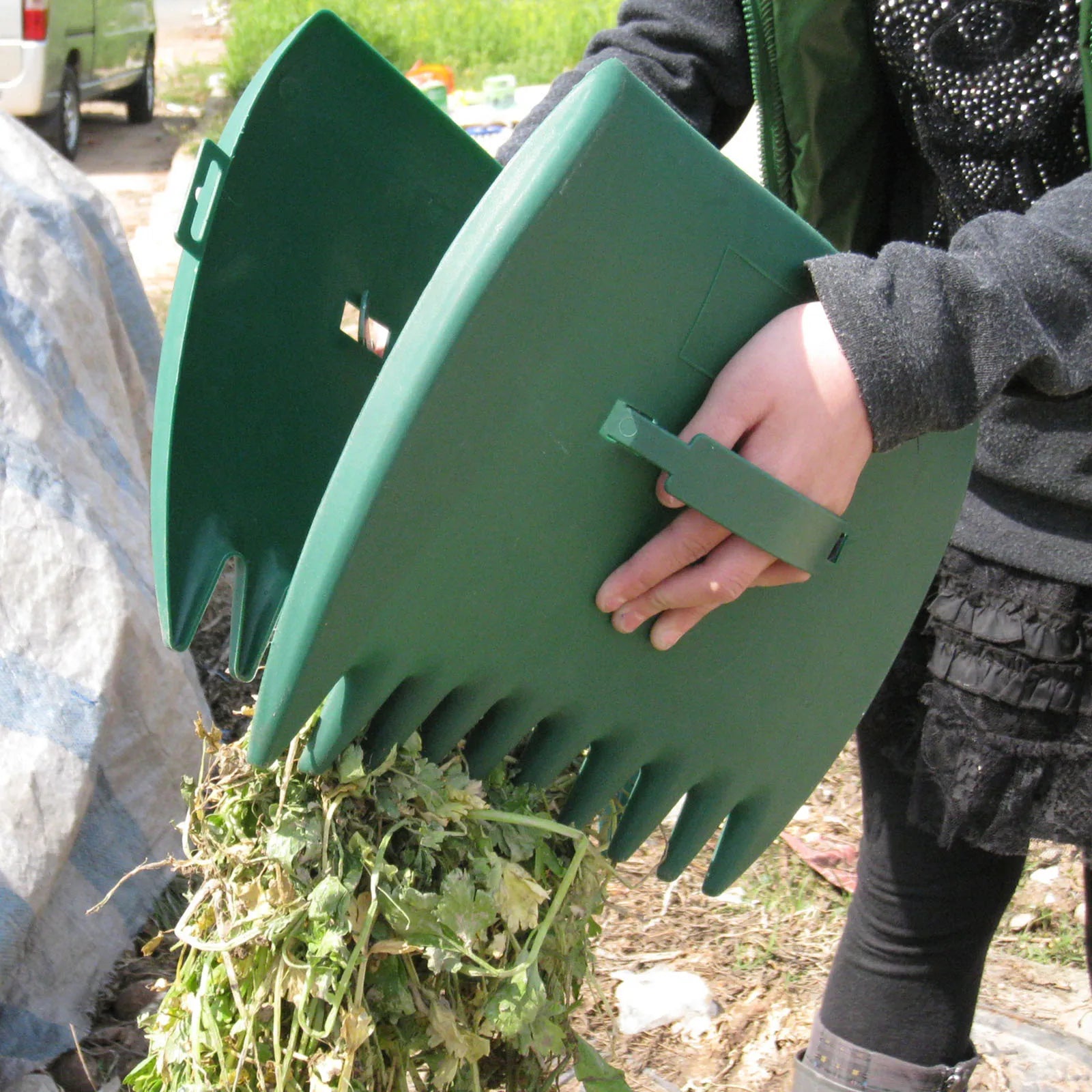 PINCES À FEUILLES XXL – RAMASSAGE RAPIDE & SANS EFFORT