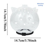 Casque respirante réglable anti morsure pour toilettage