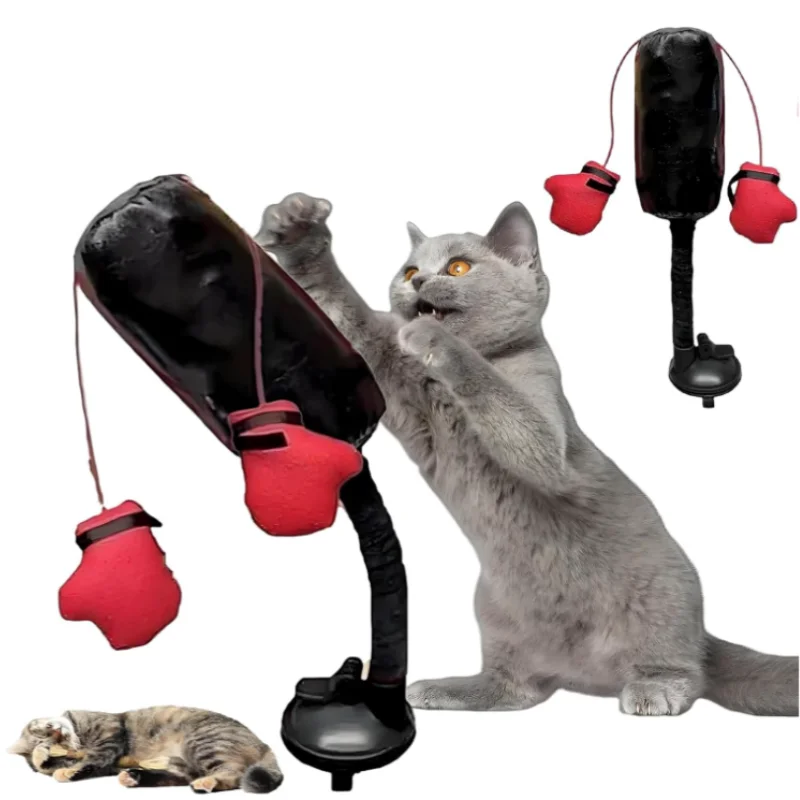 SAC DE FRAPPE INTERACTIF POUR CHAT