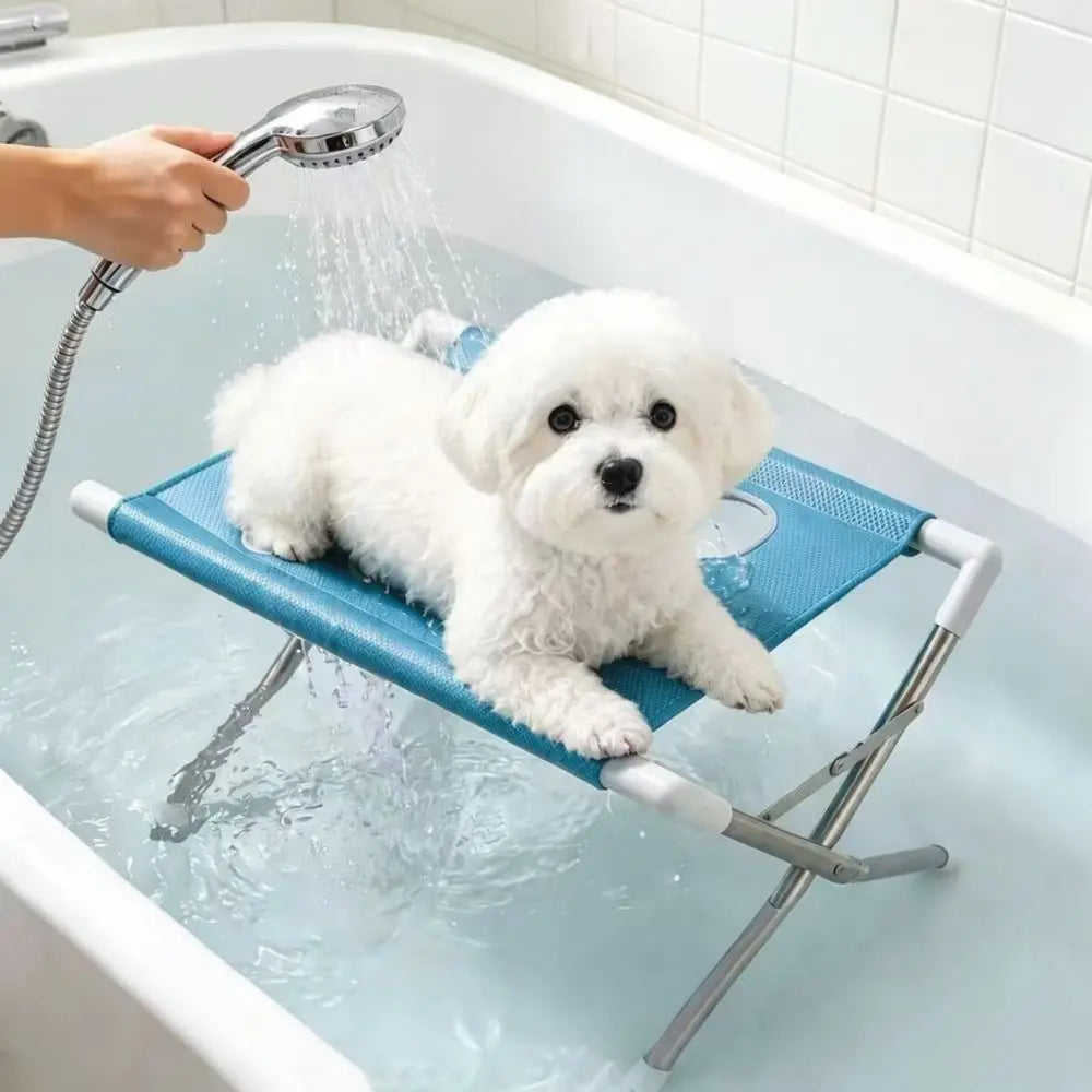 Hamac de toilettage anti griffure et morsure pour chat et chien –  coupe des griffes et soins