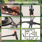 KIT D’IRRIGATION GOUTTE À GOUTTE – ÉCONOMIE D’EAU & ARROSAGE AUTOMATIQUE