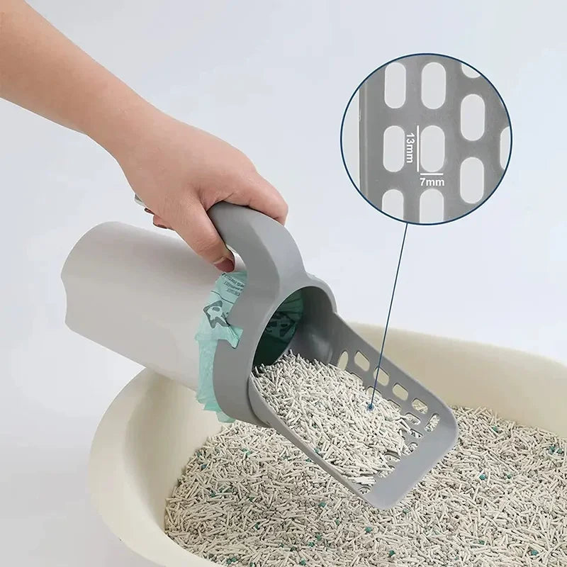 PELLE À LITIÈRE AVEC BAC INTÉGRÉ – HYGIÈNE, RAPIDITÉ & CONFORT