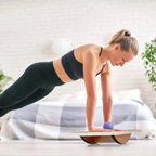 PLANCHE D’ÉQUILIBRE EN BOIS – STABILITÉ, GAINAGE & RENFORCEMENT