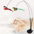 JOUET CANNE À PÊCHE POUR CHAT – STIMULATION, EXERCICE & AMUSEMENT