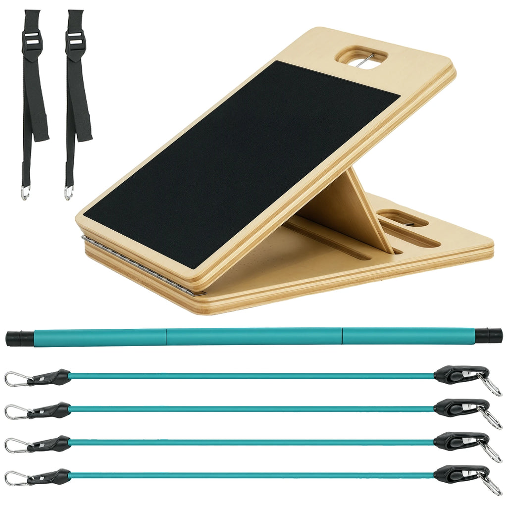 KIT BARRE PILATES AVEC BANDES – HOME GYM COMPLET & TONIFICATION