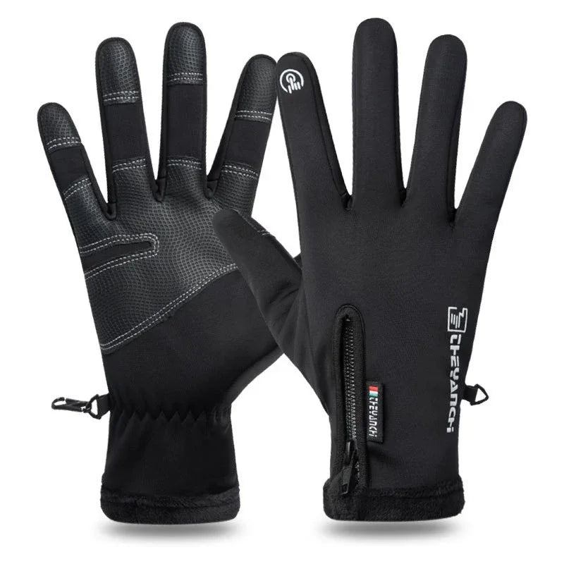 GANTS D’HIVER IMPERMÉABLES – CHALEUR, ADHÉRENCE & ÉCRAN TACTILE