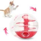 JOUET DISTRIBUTEUR DE CROQUETTES INTERACTIF POUR CHAT – JEU, STIMULATION & ALIMENTATION LENTE