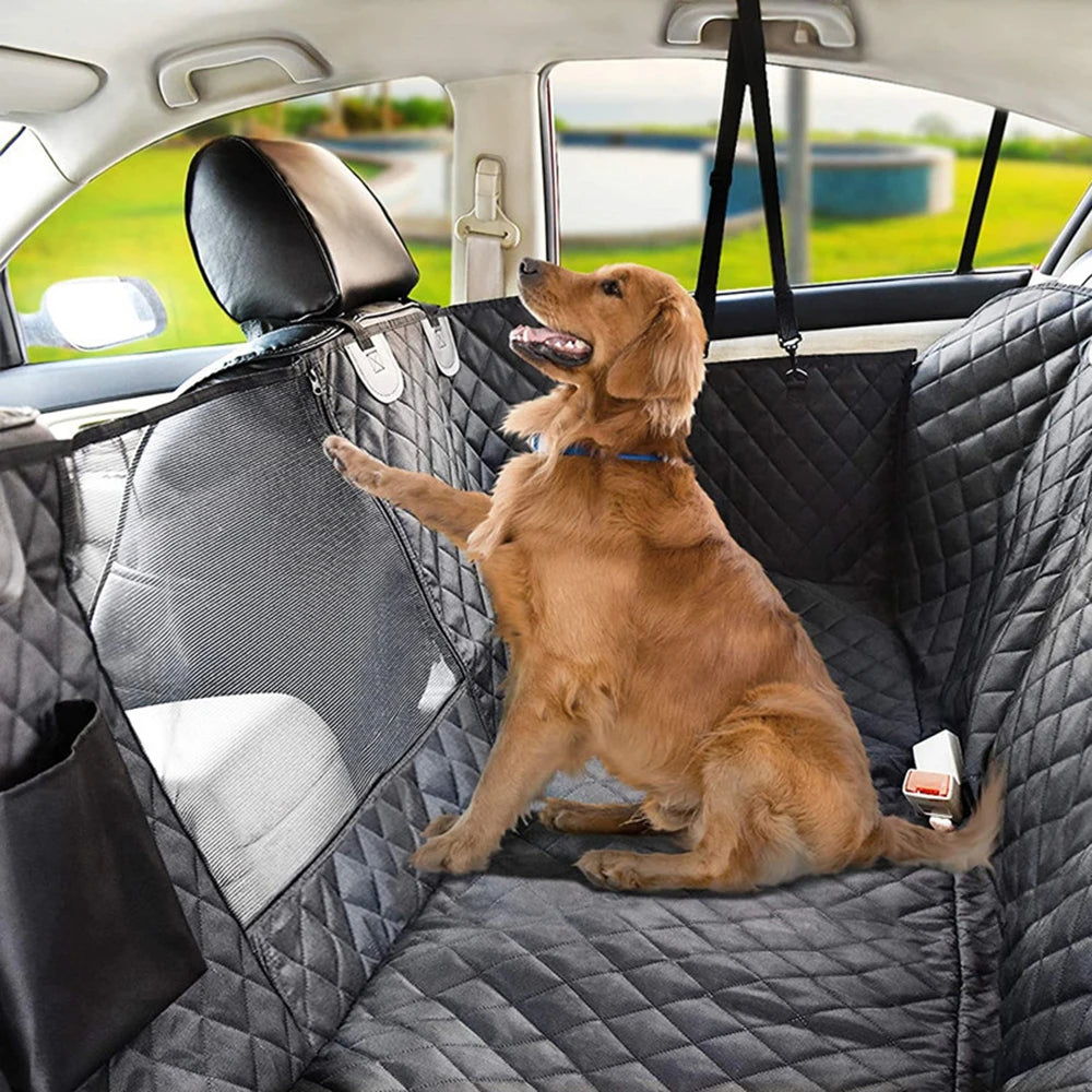 HOUSSE DE SIÈGE AUTO POUR CHIEN – PROTECTION TOTALE & CONFORT EN VOYAGE