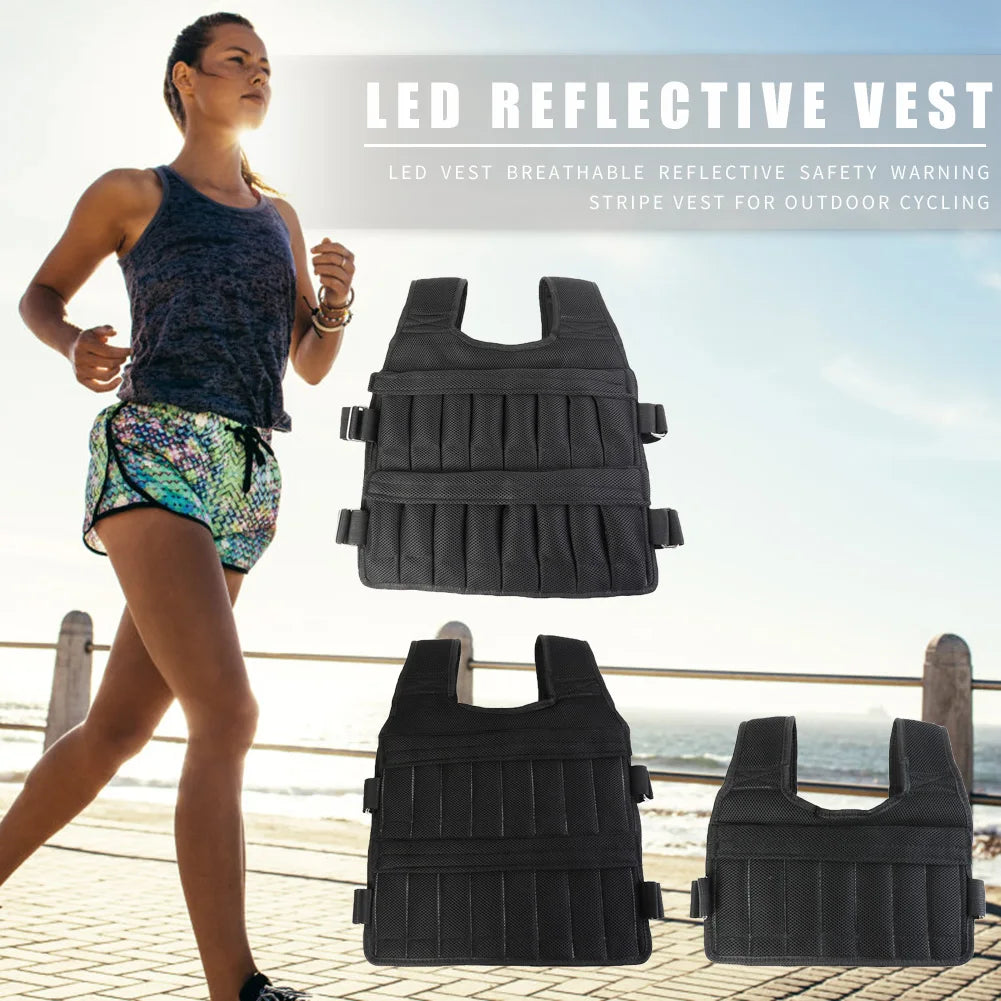 GILET LESTÉ RÉGLABLE – BOOSTEZ VOS PERFORMANCES JUSQU’À 35 KG