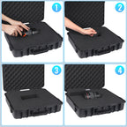 MALLETTE DE PROTECTION ÉTANCHE – SÉCURITÉ, ORGANISATION & TRANSPORT