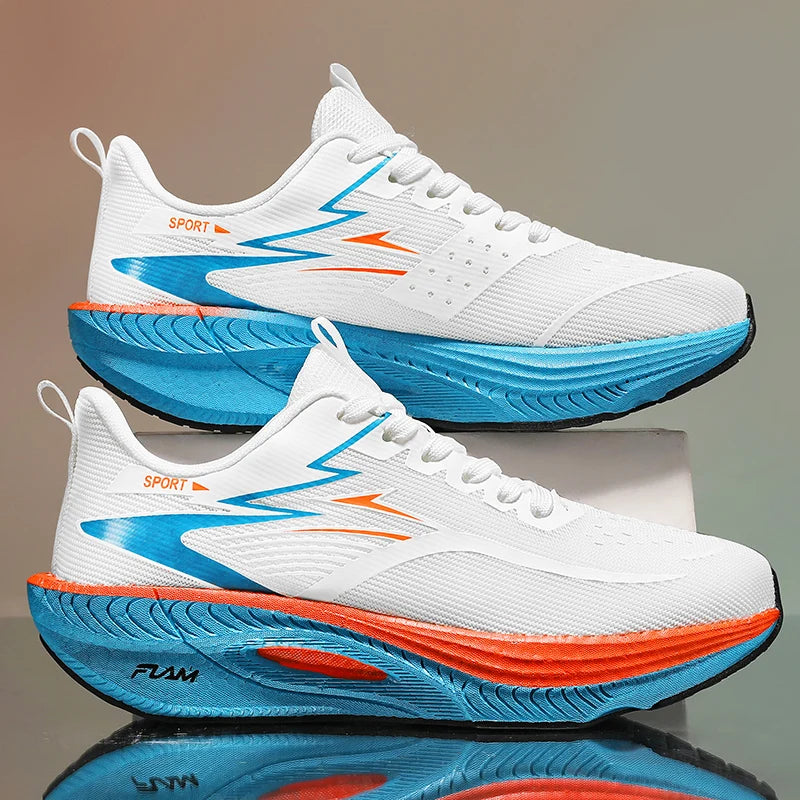 CHAUSSURES DE RUNNING SUR ROUTE A PLAQUE CARBONE (UNE PAIRE DE SEMELLE CONFORT OFFERTE) – VITESSE, CONFORT & PERFORMANCE